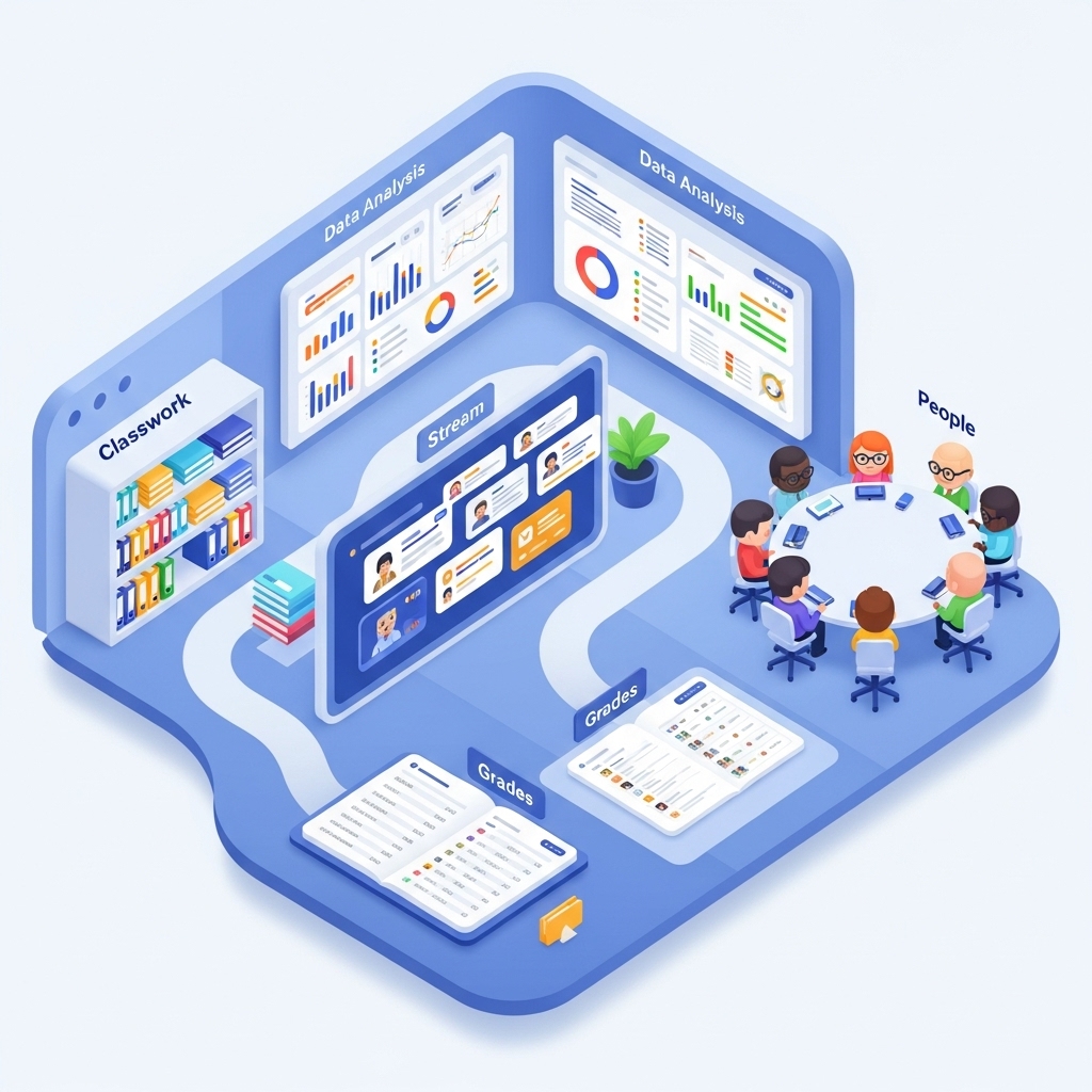 Image of Classroom interface